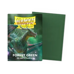 Dragon Shield Sleeves: Matte Forest Green (Box Of 100)